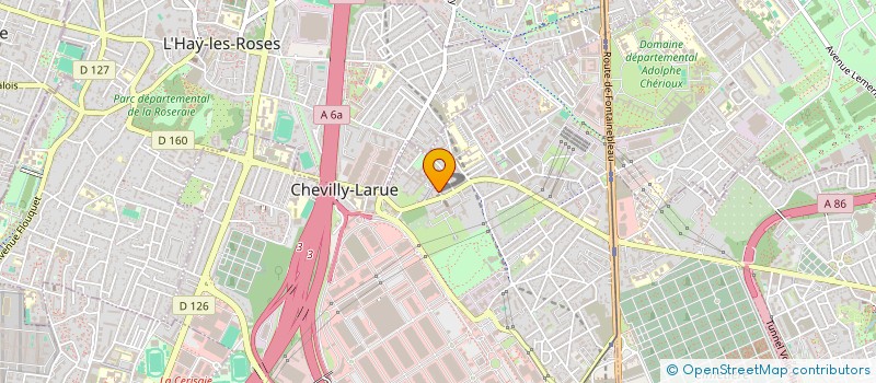 localisation de l'entreprise MONSIEUR NELSHON DOS SANTOS  CHEVILLY-LARUE