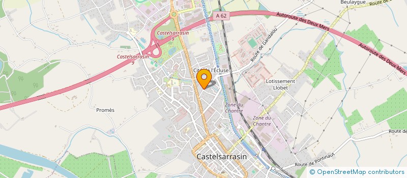 localisation de l'entreprise MONSIEUR NELSINE CONTROLE  CASTELSARRASIN