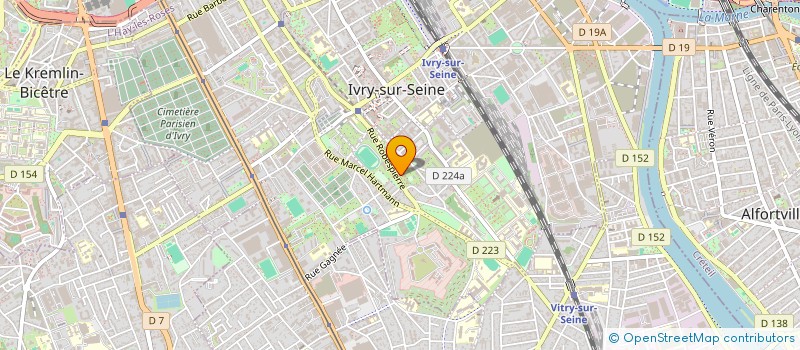 localisation de l'entreprise MONSIEUR NELSON ABALE à IVRY-SUR-SEINE