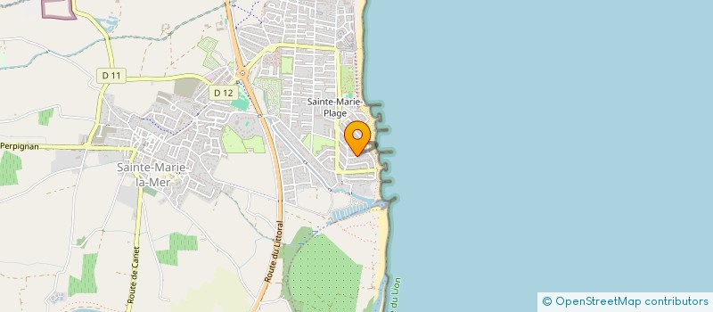 localisation de l'entreprise MONSIEUR NELSON AMARAL  SAINTE-MARIE-LA-MER