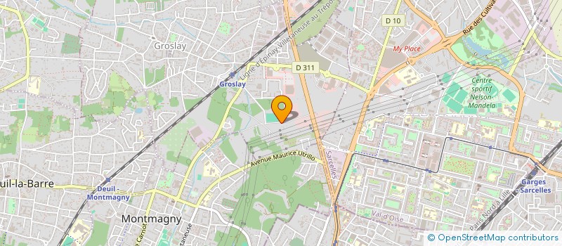 localisation de l'entreprise MONSIEUR NELSON BENGLER  GROSLAY