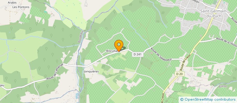 localisation de l'entreprise MONSIEUR NELSON BRAQUE  BEYCHAC-ET-CAILLAU