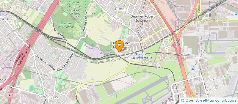 localisation de l'entreprise MONSIEUR NELSON BREUILLER  WISSOUS