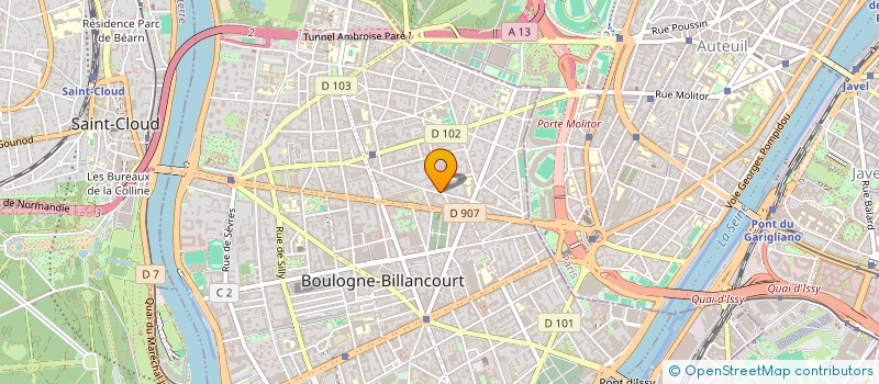 localisation de l'entreprise MONSIEUR NELSON CARPINTEEORO  BOULOGNE-BILLANCOURT