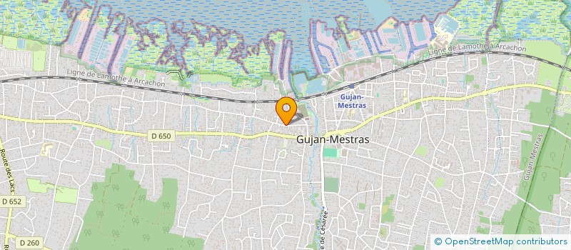 localisation de l'entreprise MONSIEUR NELSON CARVALHO LELA à GUJAN-MESTRAS