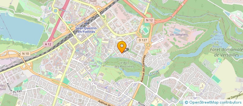 localisation de l'entreprise MONSIEUR NELSON DA COSTA FERREIRA  GUYANCOURT