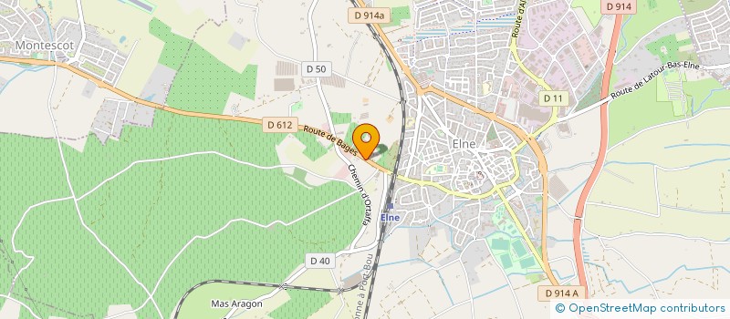 localisation de l'entreprise MONSIEUR NELSON DA COSTA LOURENCO E SILVA  ELNE