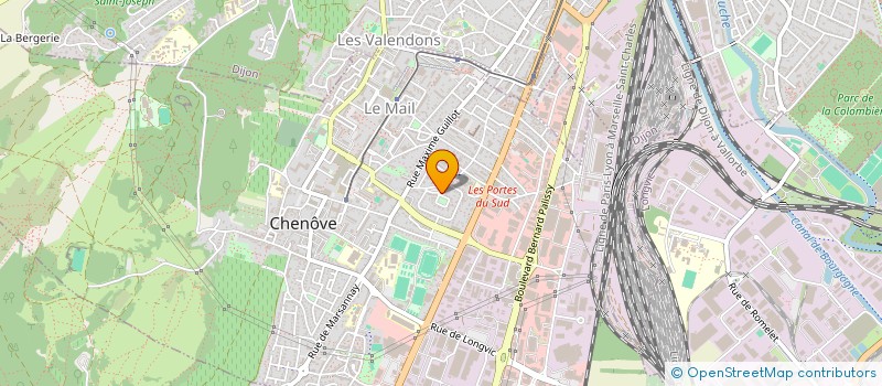 localisation de l'entreprise MONSIEUR NELSON DA VEIGA SANCHES  CHENOVE