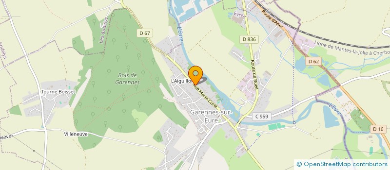 localisation de l'entreprise MONSIEUR NELSON DOS SANTOS AZEVEDO  GARENNES-SUR-EURE