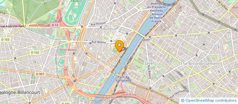 localisation de l'entreprise MONSIEUR NELSON ELOUNDOU  PARIS