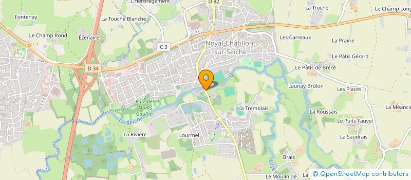 localisation de l'entreprise MONSIEUR NELSON EVE  SAINT-ARMEL