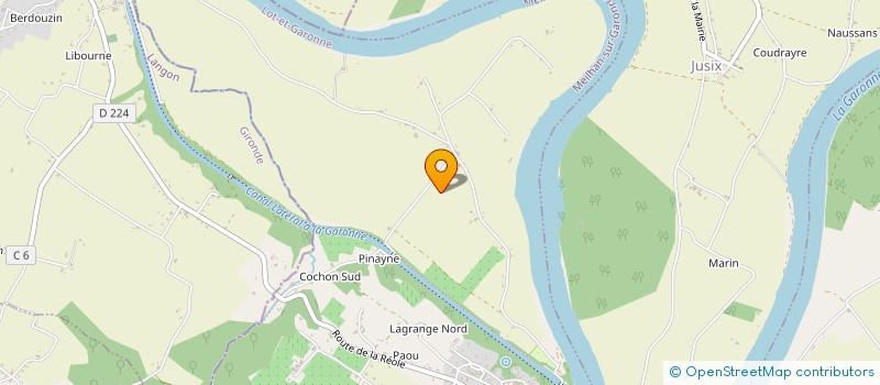 localisation de l'entreprise MONSIEUR NELSON FRANCISCO  MEILHAN-SUR-GARONNE