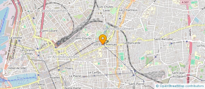 localisation de l'entreprise MONSIEUR NELSON GALL à MARSEILLE