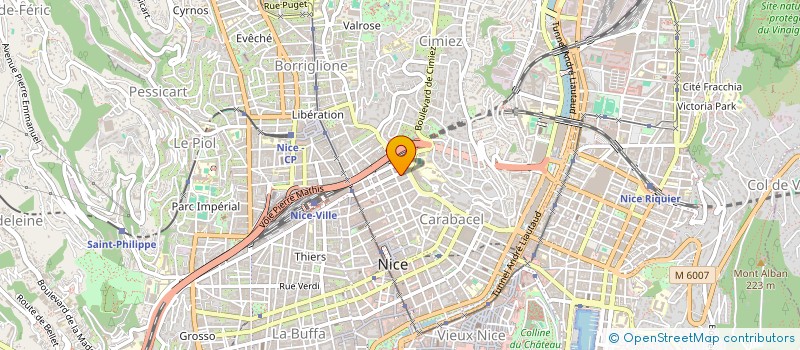 localisation de l'entreprise MONSIEUR NELSON GAUDINO à NICE