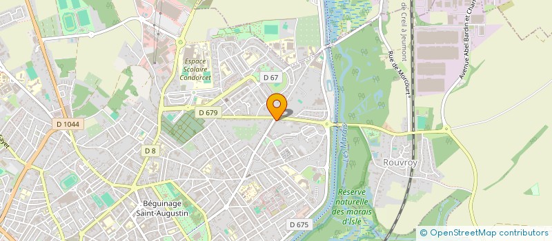 localisation de l'entreprise MONSIEUR NELSON GEOFFROY  PERONNE