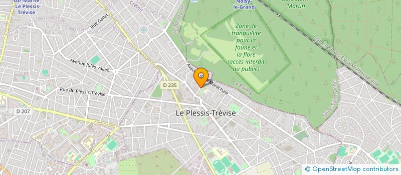 localisation de l'entreprise MONSIEUR NELSON GILOT  LE PLESSIS-TREVISE