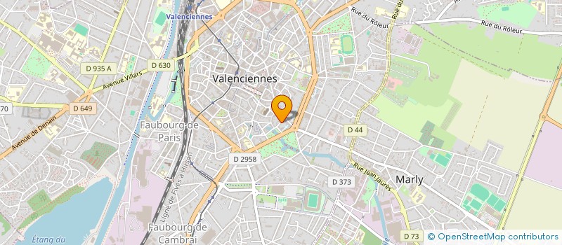 localisation de l'entreprise MONSIEUR NELSON GOMES à VALENCIENNES