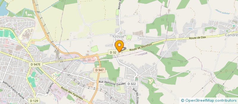 localisation de l'entreprise MONSIEUR NELSON GONCALVES BENTO  YZOSSE