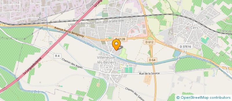 localisation de l'entreprise MONSIEUR NELSON GORDICHO à VILLENEUVE-LES-BEZIERS