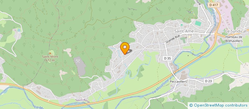 localisation de l'entreprise MONSIEUR NELSON GROSDEMANGE  SAINT-AME