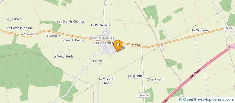 localisation de l'entreprise MONSIEUR NELSON HUGUET  SAINT-NICOLAS-DES-MOTETS