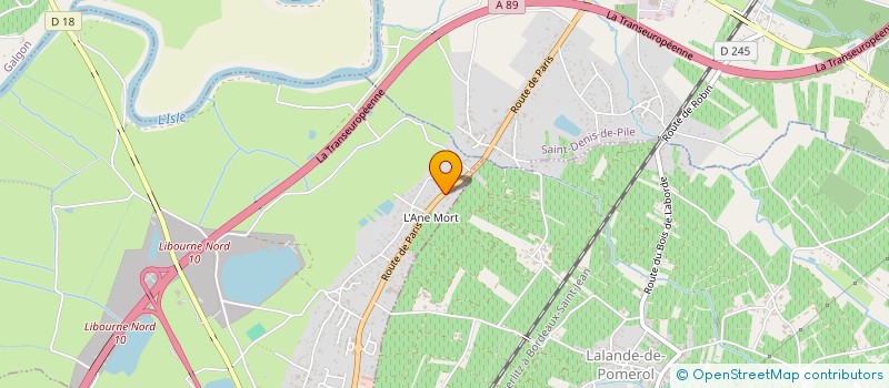 localisation de l'entreprise MONSIEUR NELSON JANELLY  LES BILLAUX