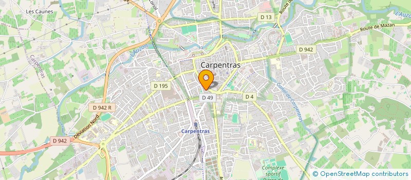 localisation de l'entreprise MONSIEUR NELSON JEREZ MASAQUIZA  CARPENTRAS