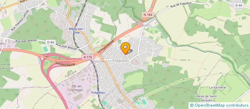 localisation de l'entreprise MONSIEUR NELSON JOSE  FREPILLON