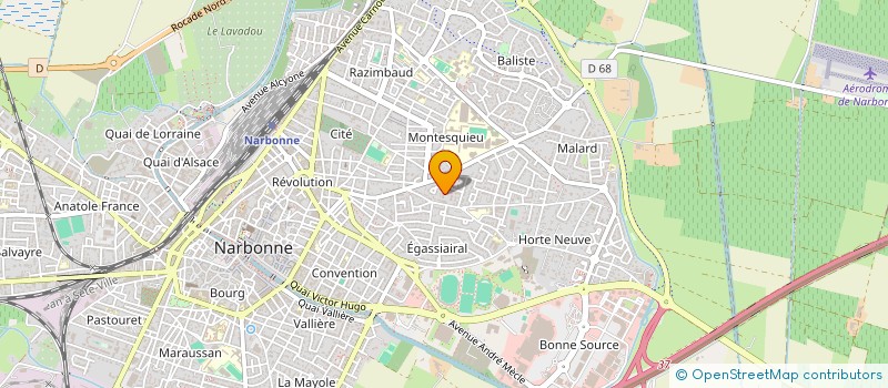 localisation de l'entreprise MONSIEUR NELSON KAMARA  NARBONNE