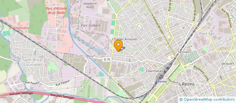 localisation de l'entreprise MONSIEUR NELSON LOPEZ CHIRINOS  REIMS