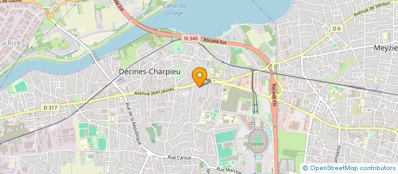 localisation de l'entreprise MONSIEUR NELSON MAIGUA BURGA  DECINES-CHARPIEU