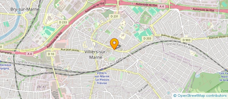 localisation de l'entreprise MONSIEUR NELSON MARQUES ANTUNES à VILLIERS-SUR-MARNE