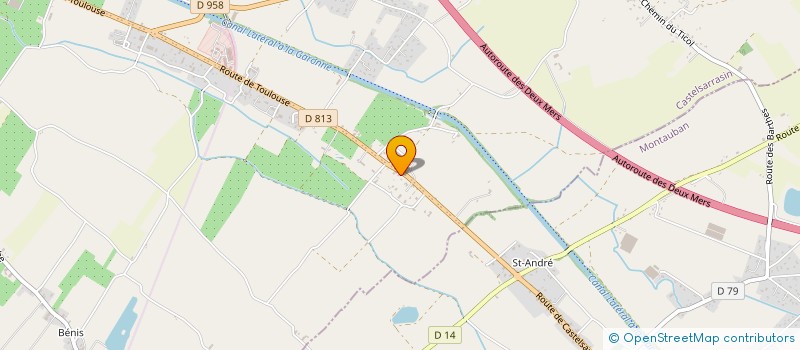 localisation de l'entreprise MONSIEUR NELSON MARQUES DA COSTA FILIPE  CASTELSARRASIN