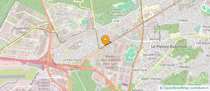 localisation de l'entreprise MONSIEUR NELSON MENDES TAVARES RAMOS à CLAMART