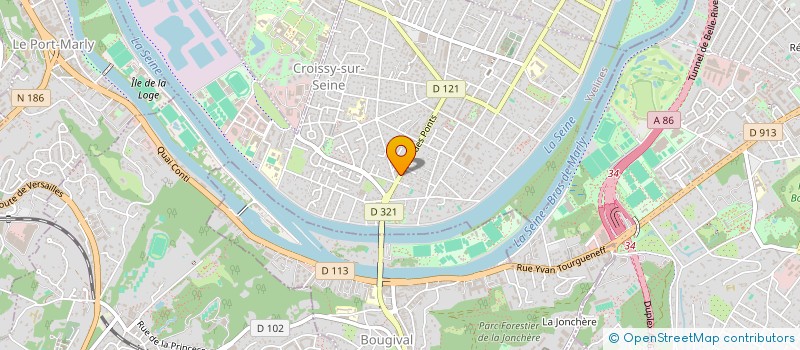 localisation de l'entreprise MONSIEUR NELSON NSIMBA KENDILONDA à CROISSY-SUR-SEINE