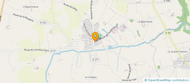 localisation de l'entreprise MONSIEUR NELSON POTIER  MOYON VILLAGES