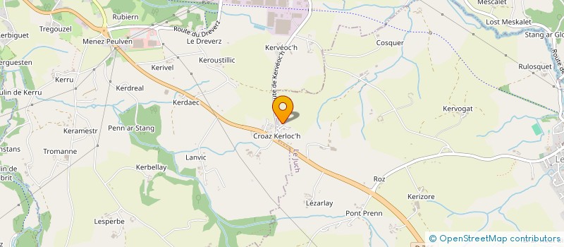 localisation de l'entreprise MONSIEUR NELSON PROUTEAU à LE JUCH