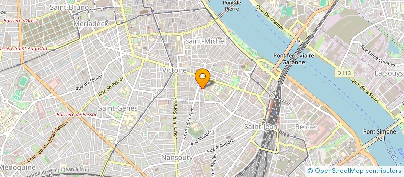 localisation de l'entreprise MONSIEUR NELSON RECALT à BORDEAUX
