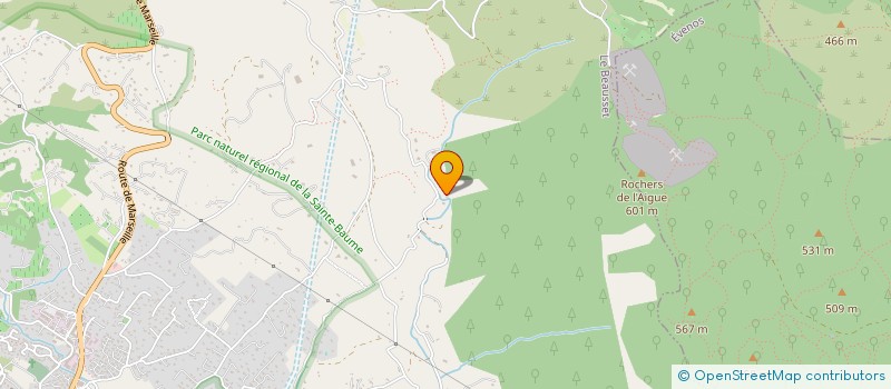 localisation de l'entreprise MONSIEUR NELSON REINHARDT  LE BEAUSSET