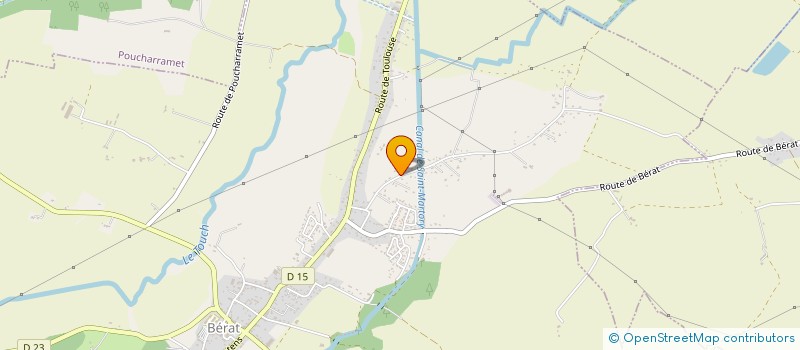 localisation de l'entreprise MONSIEUR NELSON RODRIGUES  BERAT