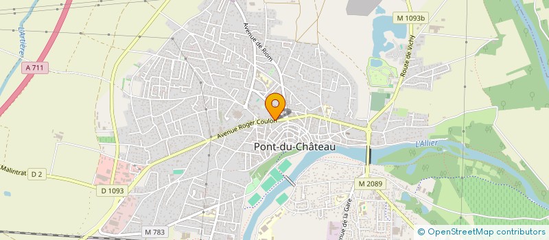 localisation de l'entreprise MONSIEUR NELSON SA DA CUNHA COSTA  PONT-DU-CHATEAU