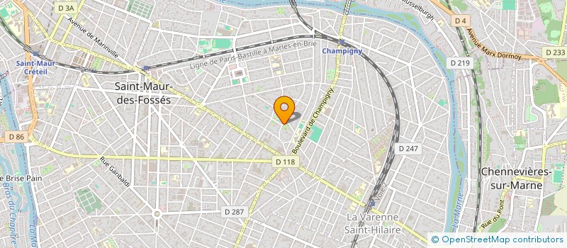 localisation de l'entreprise MONSIEUR NELSON SANTOS CARREIRA à SAINT-MAUR-DES-FOSSES