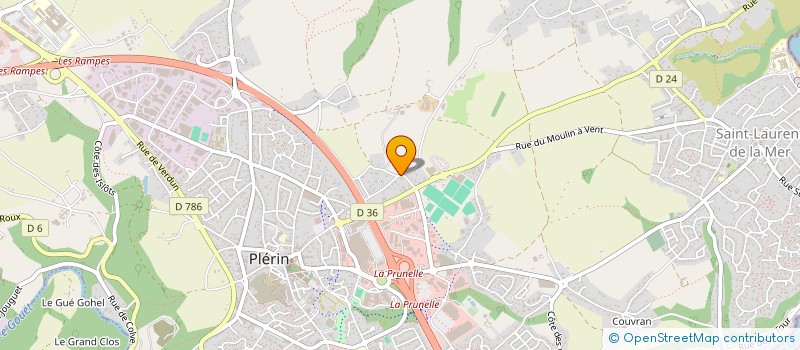localisation de l'entreprise MONSIEUR NELSON TREFINE à PLERIN