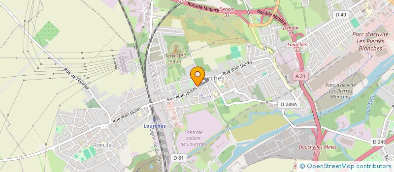 localisation de l'entreprise MONSIEUR NELU ANTON  LOURCHES