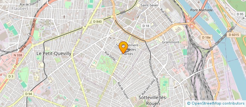 localisation de l'entreprise MONSIEUR NELU MIHAI à ROUEN