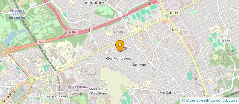 localisation de l'entreprise MONSIEUR NELU POPTILE à VILLEPINTE