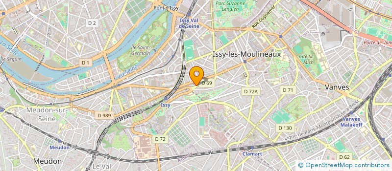 localisation de l'entreprise MONSIEUR NEMANJA STOJKOVIC à ISSY-LES-MOULINEAUX