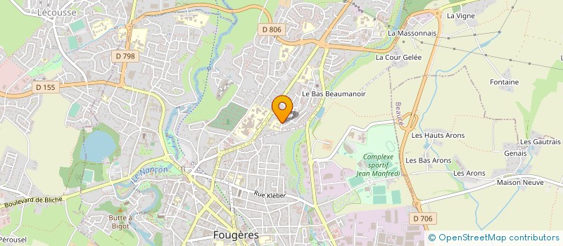 localisation de l'entreprise MONSIEUR NEMAT IDILBI à FOUGERES