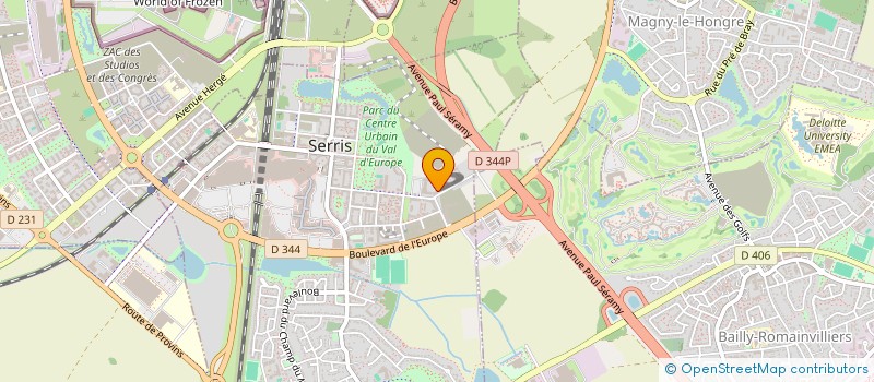 localisation de l'entreprise MONSIEUR NEMATULLAH AHMADZAI  SERRIS