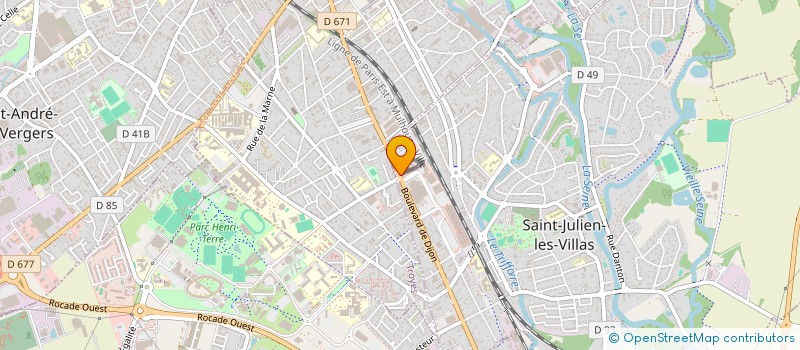 localisation de l'entreprise MONSIEUR NEMATULLAH ARMANI  SAINT-JULIEN-LES-VILLAS